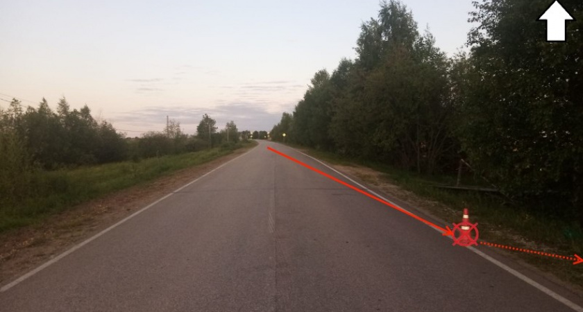 Подросток без прав разбился на мопеде в Коми