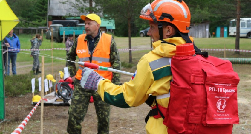 В Коми стартуют жаркие соревнования профессионалов "Лучший лесной пожарный – 2025"