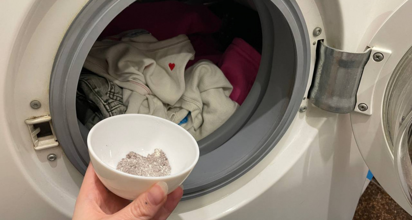 1 ложка прямо в барабан: и стиралка внутри как новая - вся грязь уйдет минимум на год