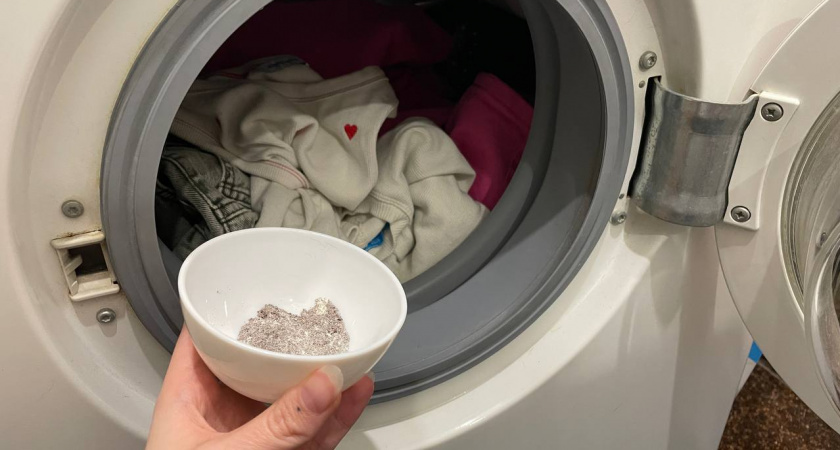 Колпачок в барабан — и стиральная машина как новая: вся грязь выйдет черными хлопьями