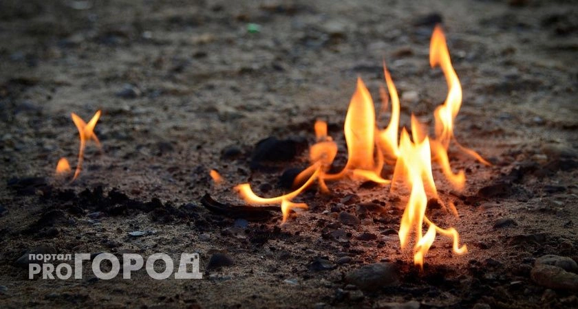 Фото к статье: После недельного перерыва в Коми снова горят леса