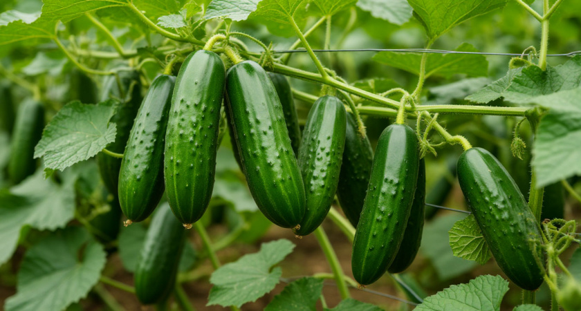 Стакан на ведро воды — и ночные холода огурцам не помеха: вырастают сочными и хрустящими — словно с юга привезли
