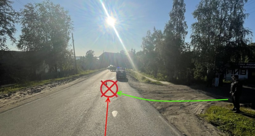 В Коми водитель "ВАЗа" отправил в больницу велосипедиста