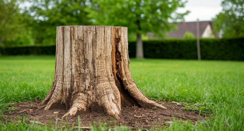 Как убрать пень с участка за 3 минуты - не нужно мазать его селитрой и ждать год. По методу Циолковского