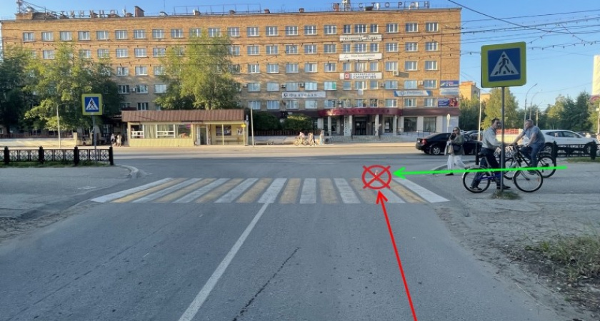 В Ухте водитель иномарки сбил 8-летнего велосипедиста на пешеходном переходе