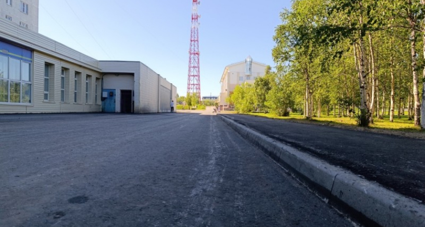 В Коми преобразили проблемную дорогу у Молодёжного центра