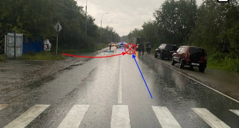 В Коми байкер погиб в столкновении с автомобилем