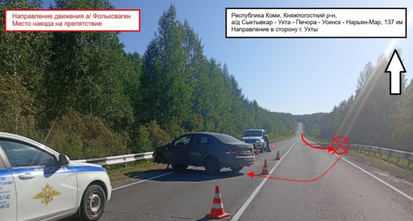 В Коми в ДТП пострадал ребенок, несмотря на наличие автокресла