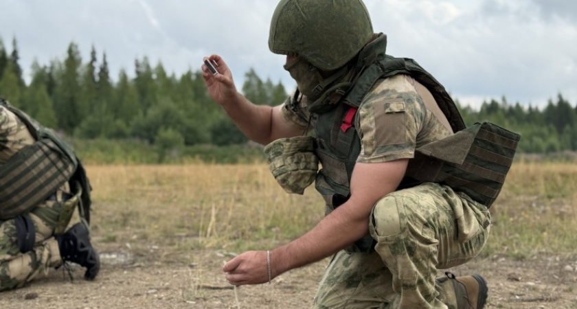 В Коми специалисты инженерных подразделений Росгвардии проходят профессиональную подготовку