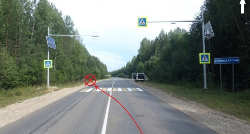 15-летний водитель Datsun опрокинулся в кювет в Коми 