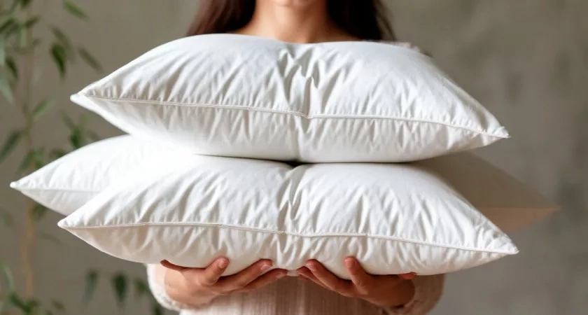 Даже старые подушки будут пахнуть чистотой: одна хитрость от пыли, пота и загрязненности