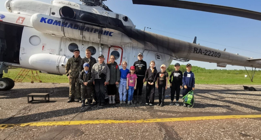 Юные кочевники Коми отправились на вертолетах в школы-интернаты