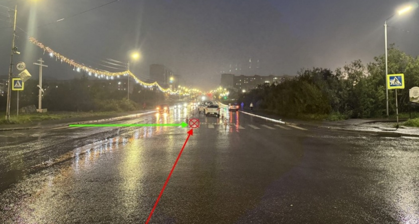 В Коми сбитого пешехода госпитализировали с переломами, ушибами и ранами