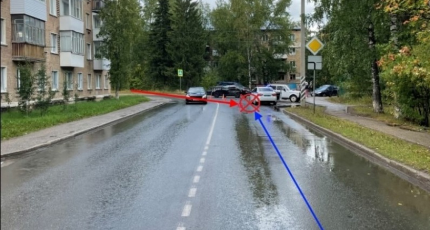 В Ухте в аварии пострадал двухлетний ребенок