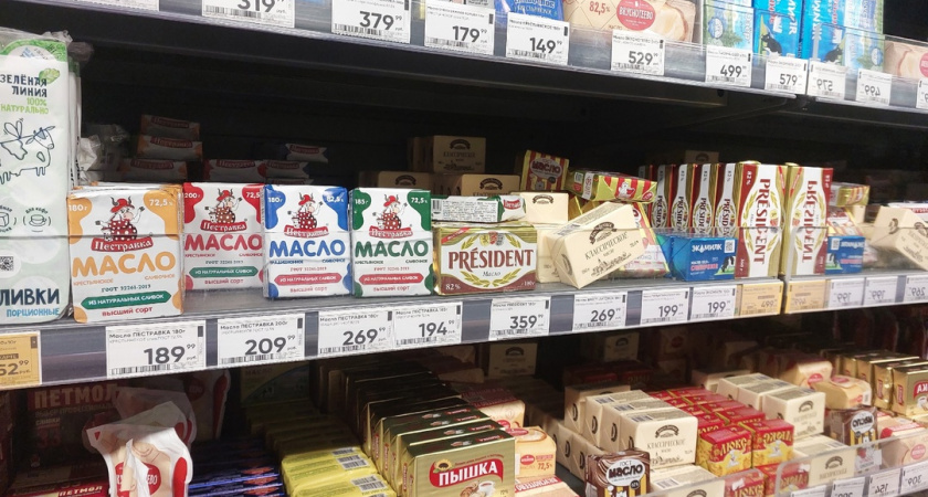 Стало известно, как в «Магните» и «Пятерочке» изменятся цены на сливочное масло