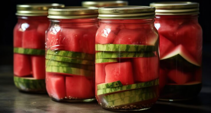 Маринуем арбуз в сентябре: от этого рецепта все без ума, зимой банка съедается полнностью - даже рассол улетает 