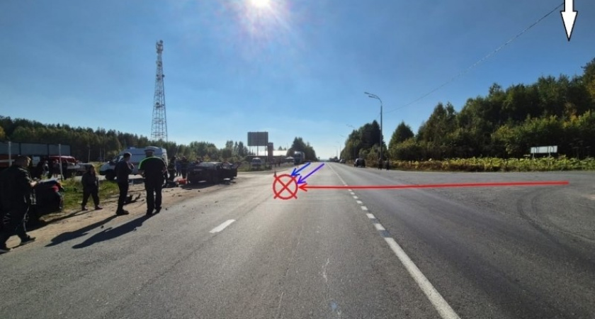 В тройном ДТП в Коми пострадало двое детей