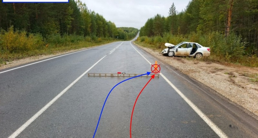 Водитель в Коми поплатился за несоблюдение дистанции: два человека пострадали в ДТП