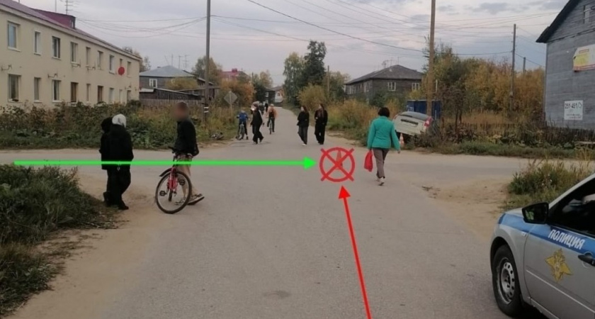 В Коми 6-летний велосипедист попал под колеса “Лады”