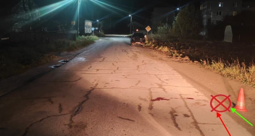 В Коми водитель "Шевроле Нива" наехал на пешехода