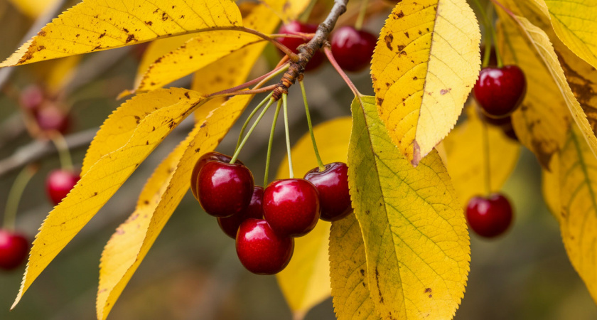 Защита вишневого сада осенью: как обеспечить урожай будущего года