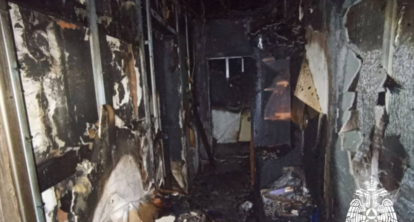 За сутки в Коми сгорела квартира и частная баня