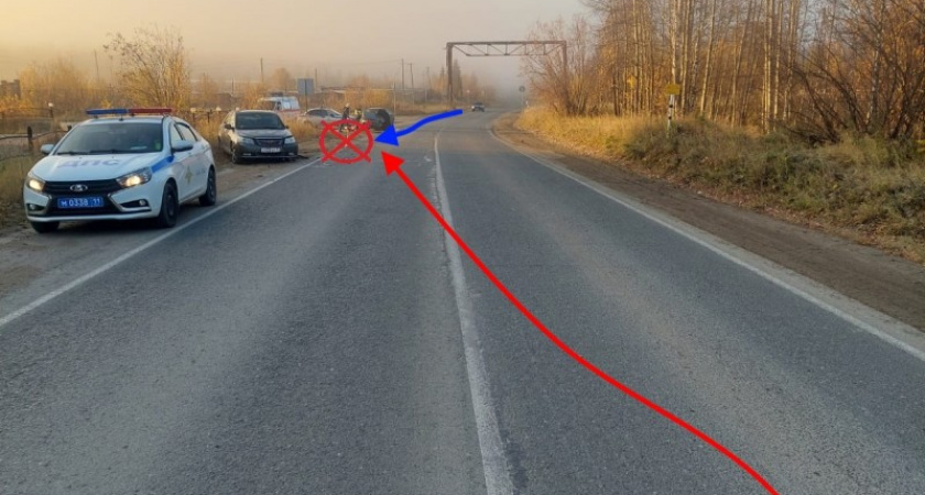 Пьяный автолюбитель в Ухте устроил лобовое столкновение, выехав на встречку