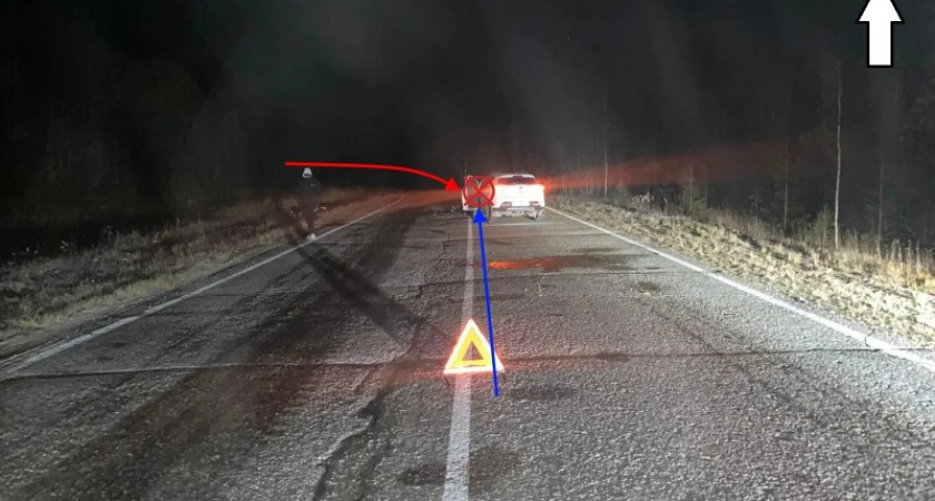 Водитель без прав устроил лобовое столкновение в Коми 