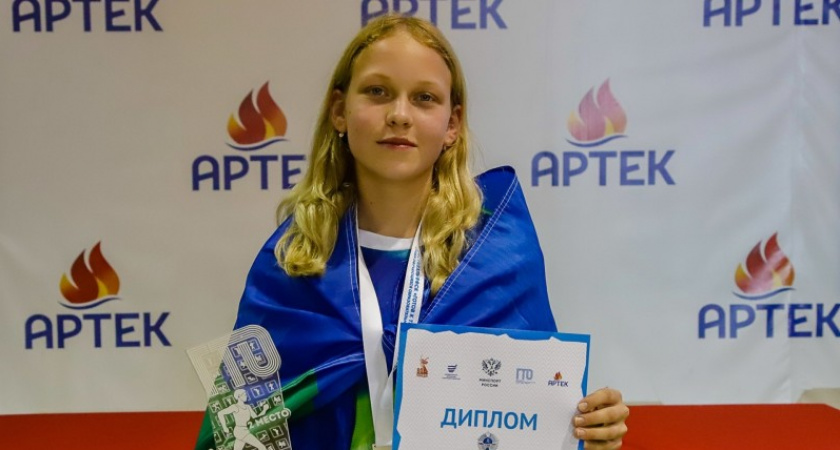 Ухтинская школьница взяла серебро на всероссийском фестивале ГТО в Крыму