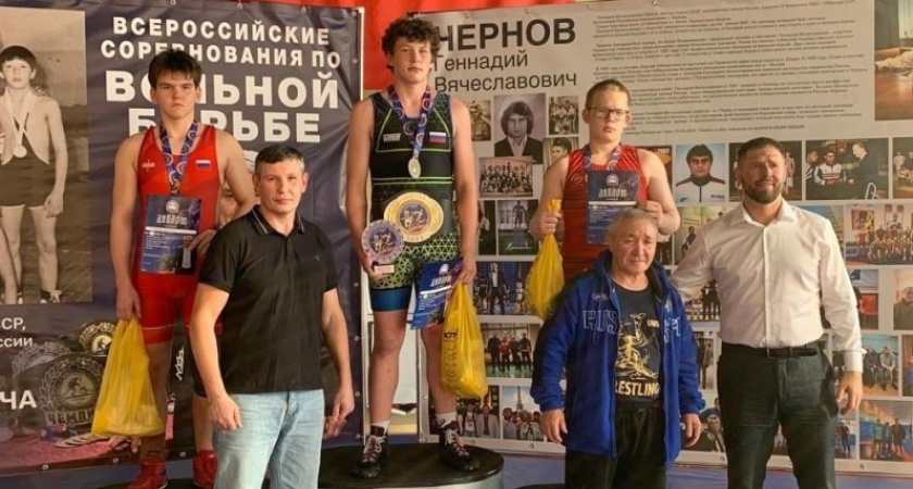 Юный борец из Коми завоевал золото на всероссийском первенстве