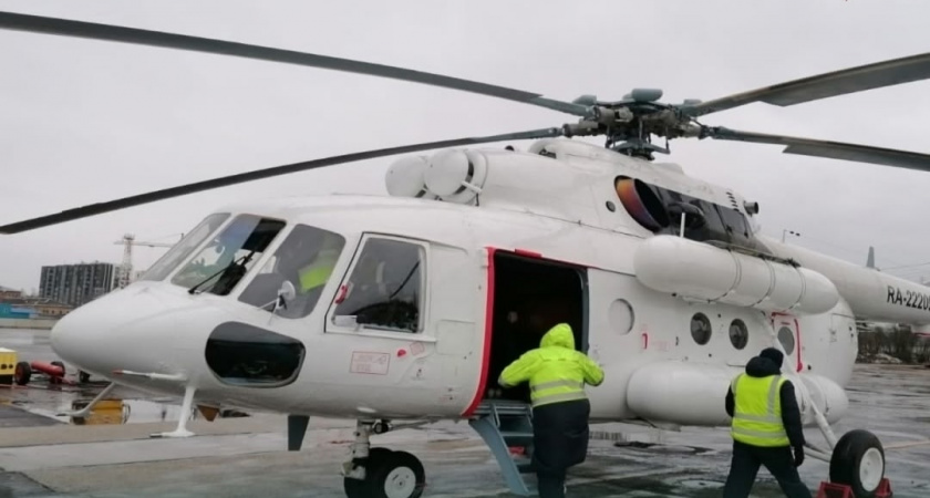 В Коми охотника с ожогами лица и рук эвакуировали санавиацией