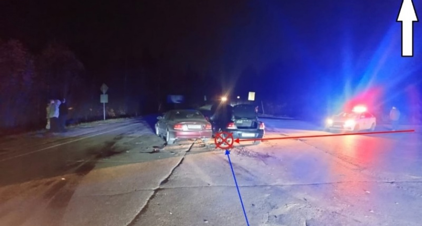 Под Сосногорском дорогу не поделили “Опель” и “Хендай” 