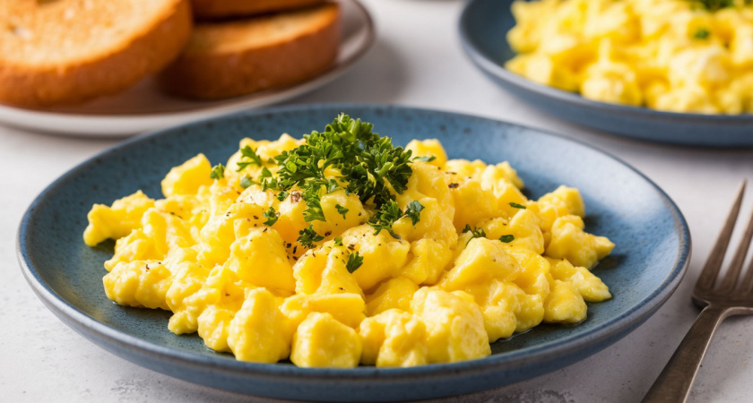 Пышная как облачко яичница: научилась делать необычный завтрак за 10 минут - домашние пищат от восторга