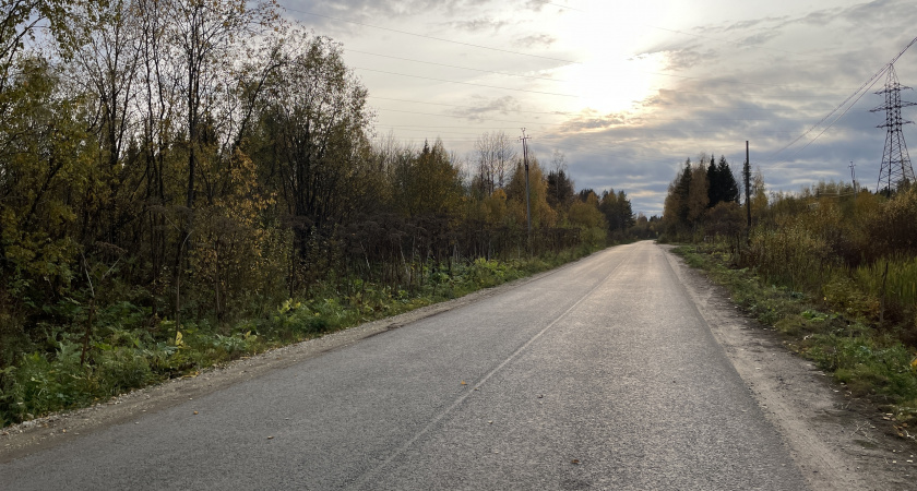 В Коми завершили капитальный ремонт дороги вблизи Ухты 