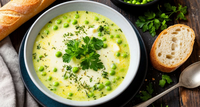 Беру банку горошка и готовлю гениальный суп за 20 минут: быстро, сытно и очень вкусно