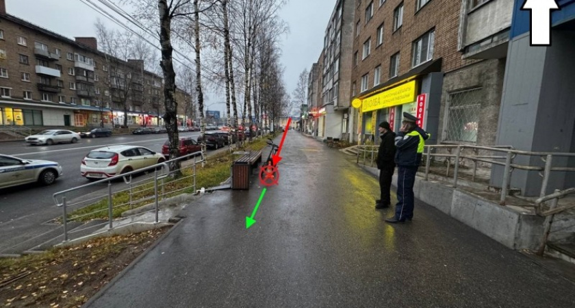 В Коми мужчина на электровелосипеде сбил девочку-подростка с младенцем на руках 
