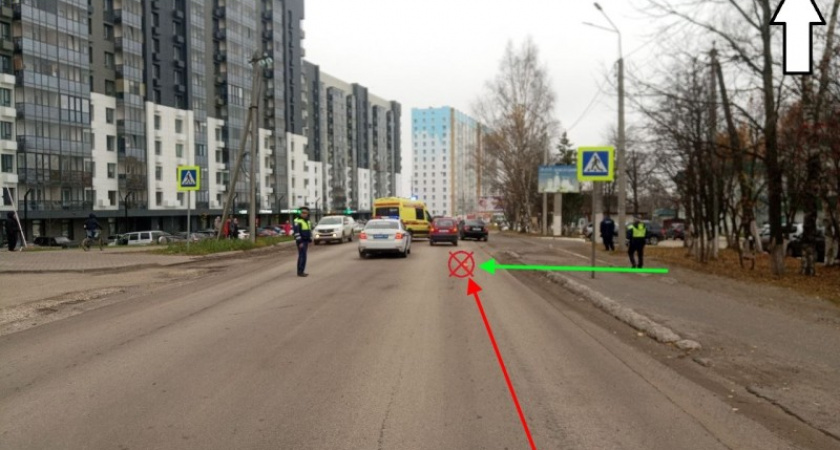 В Коми пожилая женщина на иномарке сбила пенсионерку