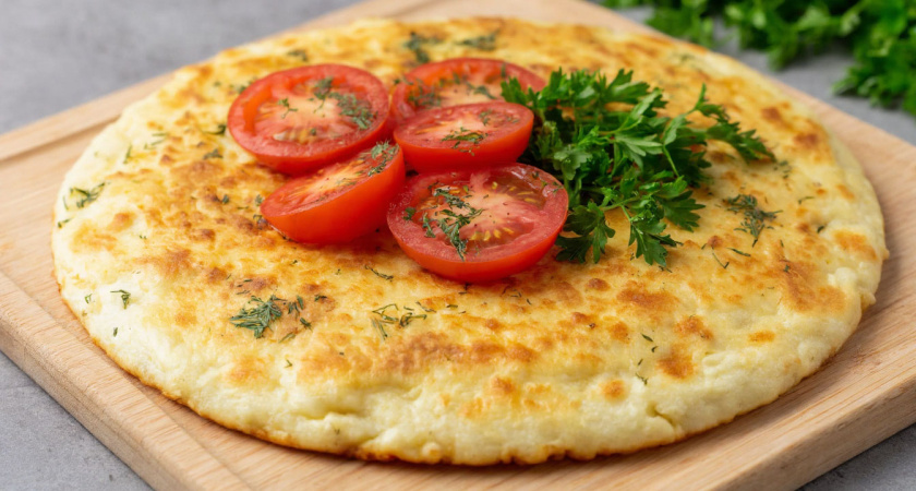 Лепешки с зелёным луком и сыром: Быстрая альтернатива традиционным пирожкам