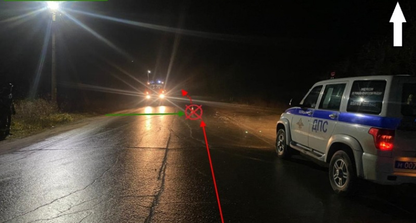 Новичок за рулем сбил пенсионера в Коми 