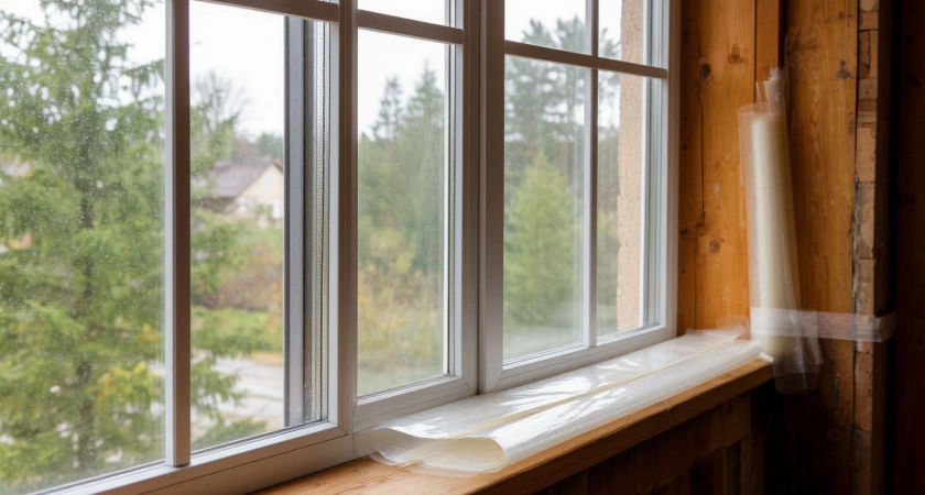 Дует между рамой и подоконником: простые методы устранения сквозняка