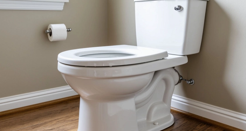 Дно унитаза отмыла вмиг — даже ершик не трогала: заливаем и смываем — налет сам улетает в трубу