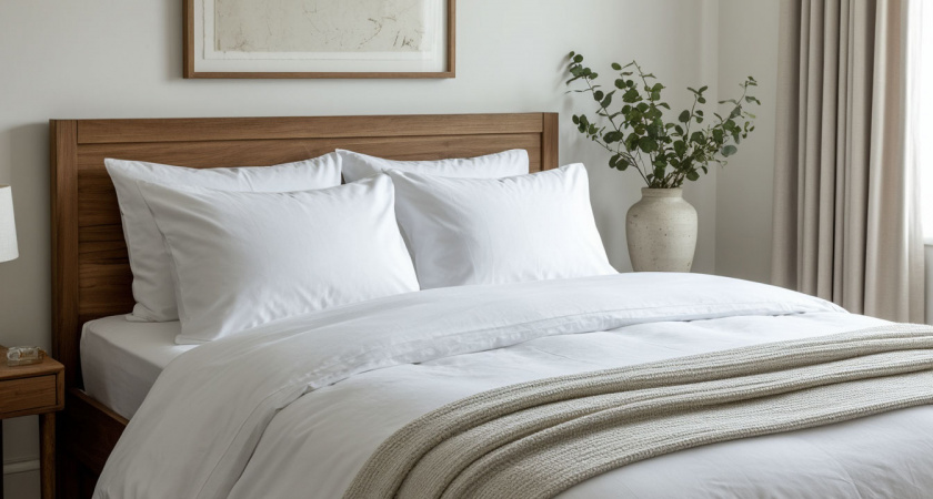 Верните белизну простыням: Простой способ отбелить пожелтевшее постельное белье