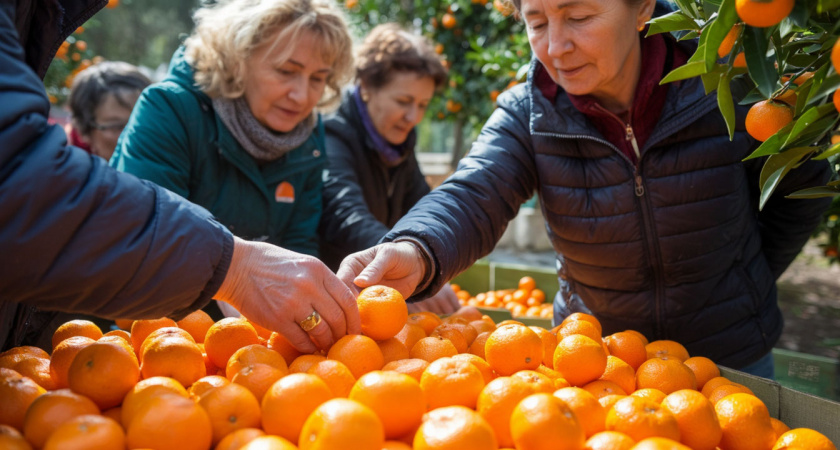 Сбор мандаринов в Абхазии: Мой опыт работы в цитрусовом раю