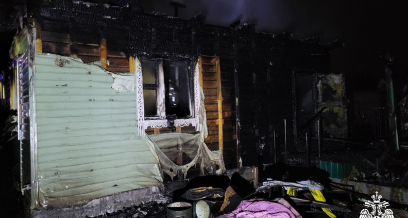 За сутки в Коми сгорели дачный дом, баня и хозяйственная постройка