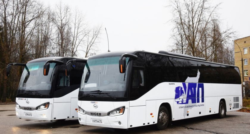 В Ухте на маршруте до Сыктывкара начали курсировать новые комфортабельные междугородние автобусы