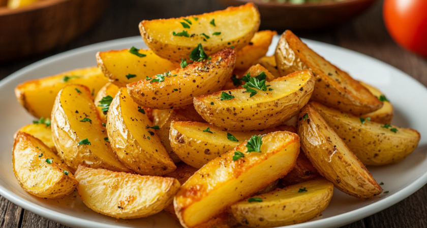 Секрет идеальной жареной картошки: Хрустящая корочка и нежная мякоть гарантированы