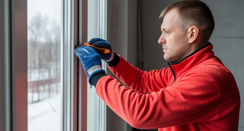 Подоконник больше не ледяной, из стыков не дует: 3 шага и дома тепло даже в 40-градусный мороз
