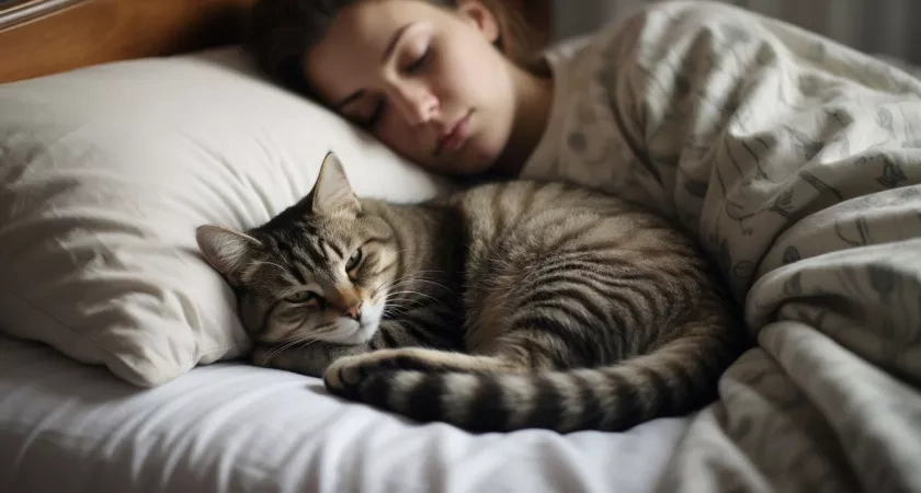 Как кошки определяют, с кем из хозяев спать и что влияет на их выбор