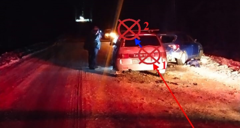 Виновнику тройного ДТП в Коми потребовалась госпитализация