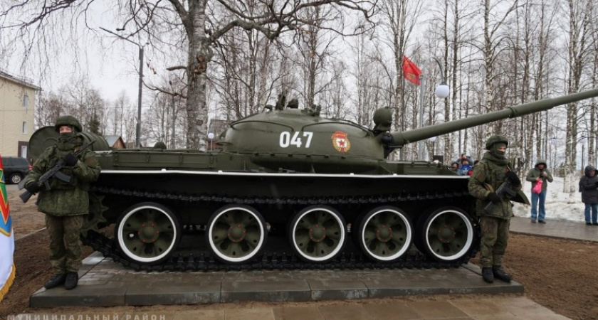 Легендарный танк Т-62 официально передан Ухтой Печоре